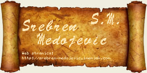 Srebren Medojević vizit kartica